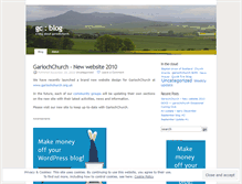 Tablet Screenshot of gariochchurch.wordpress.com