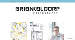 Desktop Screenshot of briankaldorf.wordpress.com