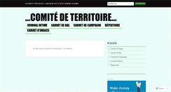 Desktop Screenshot of comiteterritoire.wordpress.com