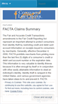 Mobile Screenshot of consumerpractice.wordpress.com