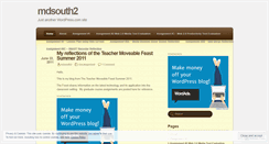 Desktop Screenshot of mdsouth2.wordpress.com