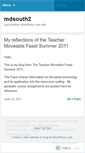 Mobile Screenshot of mdsouth2.wordpress.com