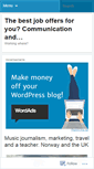 Mobile Screenshot of cmjobs.wordpress.com
