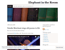 Tablet Screenshot of discovertheelephant.wordpress.com