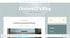 Desktop Screenshot of dialove27.wordpress.com
