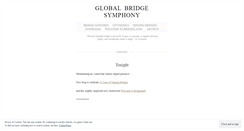 Desktop Screenshot of bridgeradio.wordpress.com