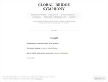 Tablet Screenshot of bridgeradio.wordpress.com