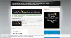 Desktop Screenshot of markafonidavetiyem.wordpress.com