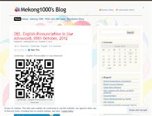 Tablet Screenshot of mekong1000.wordpress.com