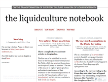 Tablet Screenshot of liquidculture.wordpress.com