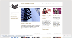 Desktop Screenshot of gccserviceauction.wordpress.com