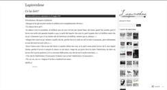 Desktop Screenshot of lapisvedese.wordpress.com