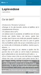 Mobile Screenshot of lapisvedese.wordpress.com