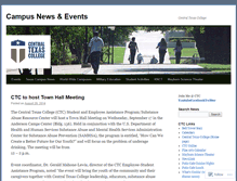 Tablet Screenshot of centraltexascollege.wordpress.com