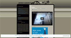 Desktop Screenshot of jeffrazz.wordpress.com