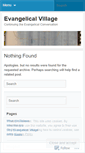 Mobile Screenshot of evangelicalvillage.wordpress.com