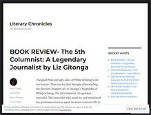 Tablet Screenshot of literarychronicles.wordpress.com