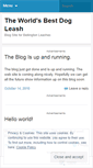 Mobile Screenshot of doctorleash.wordpress.com