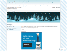 Tablet Screenshot of clubpenguinwitdusty.wordpress.com