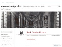 Tablet Screenshot of nanassecretgarden.wordpress.com