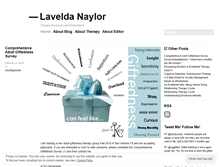 Tablet Screenshot of laveldanaylor.wordpress.com