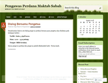 Tablet Screenshot of pengawasperdana.wordpress.com