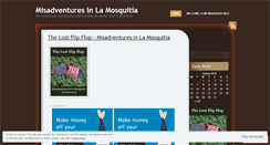 Desktop Screenshot of misadventuresinlamosquitia.wordpress.com