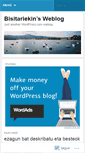 Mobile Screenshot of bisitariekin.wordpress.com