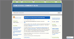 Desktop Screenshot of homeschoolcommunity.wordpress.com