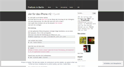 Desktop Screenshot of florianschmoelz.wordpress.com