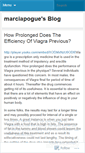 Mobile Screenshot of marciapogue.wordpress.com