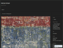 Tablet Screenshot of farzadkohan.wordpress.com