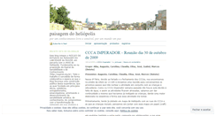 Desktop Screenshot of paisagemheliopolis.wordpress.com