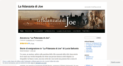 Desktop Screenshot of lafidanzatadijoe.wordpress.com