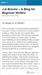 Mobile Screenshot of jabrock.wordpress.com