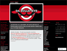 Tablet Screenshot of dabullseye.wordpress.com