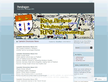 Tablet Screenshot of gspendragon.wordpress.com