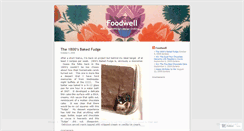 Desktop Screenshot of foodiewell.wordpress.com