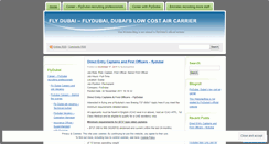 Desktop Screenshot of flydubaiairline.wordpress.com