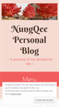 Mobile Screenshot of nungqee.wordpress.com