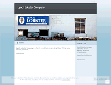 Tablet Screenshot of lynchlobster.wordpress.com