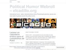 Tablet Screenshot of elcadillo.wordpress.com