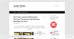 Desktop Screenshot of junipergalaxy.wordpress.com