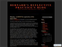 Tablet Screenshot of bkreflectivepractice.wordpress.com