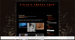 Desktop Screenshot of exitcreep.wordpress.com