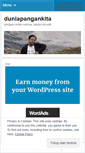 Mobile Screenshot of duniapangankita.wordpress.com