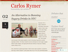 Tablet Screenshot of carlosrymer.wordpress.com