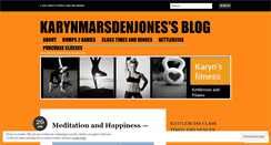 Desktop Screenshot of karynmarsdenjones.wordpress.com