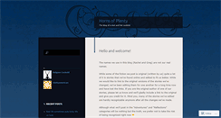 Desktop Screenshot of hornsofplenty.wordpress.com
