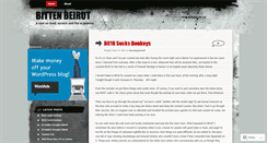 Desktop Screenshot of bittenbeirut.wordpress.com